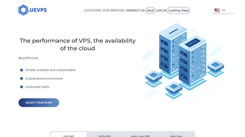 Сккриншот хостера