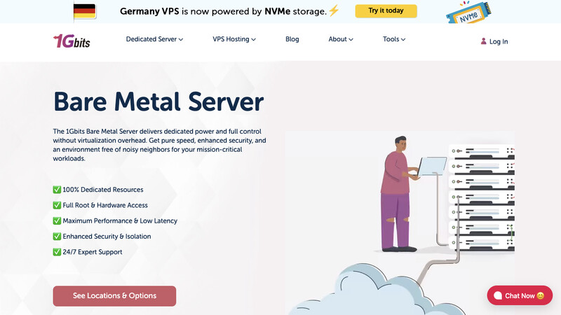 Сккриншот хостера