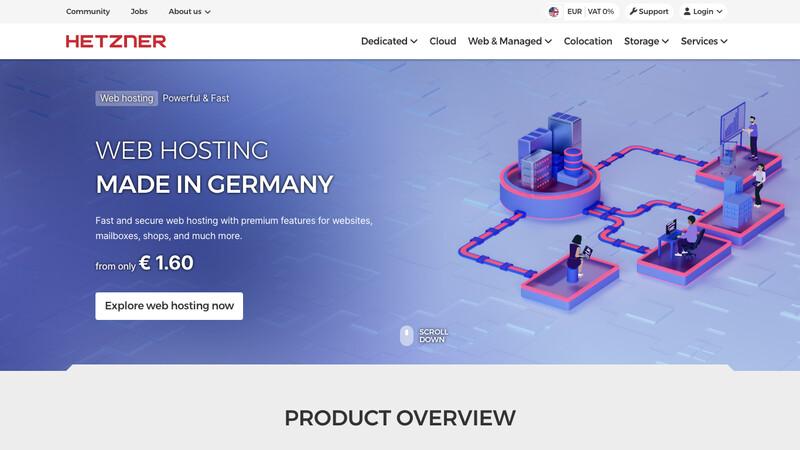 Сккриншот хостера