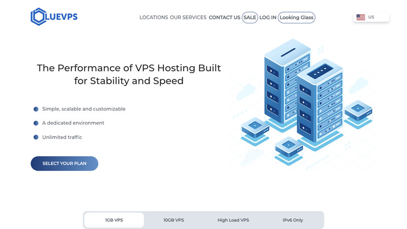 Сккриншот хостера